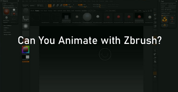 can you animate zbrush models