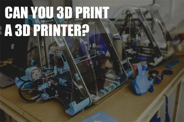 3d printers in a row