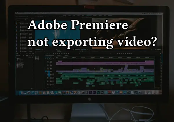 adobe premiere open on computer