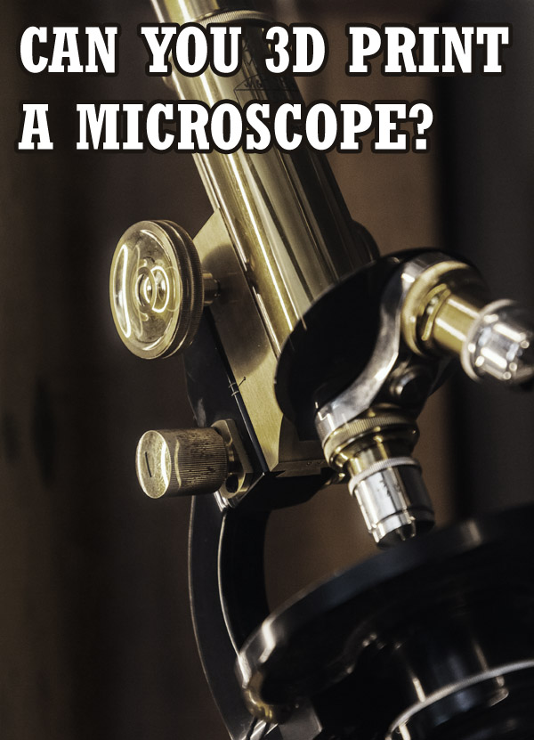 photograph of a microscope