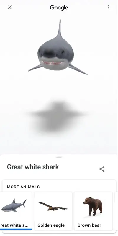 3D animals screenshot