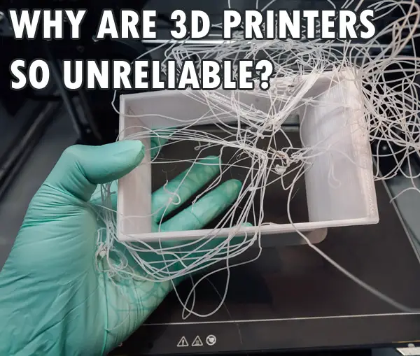 photo of a failed medical 3d print 