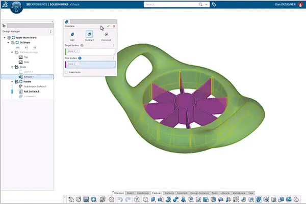 SOLIDWORKS interface screenshot