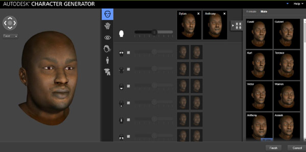 Autodesk Character Generator workflow